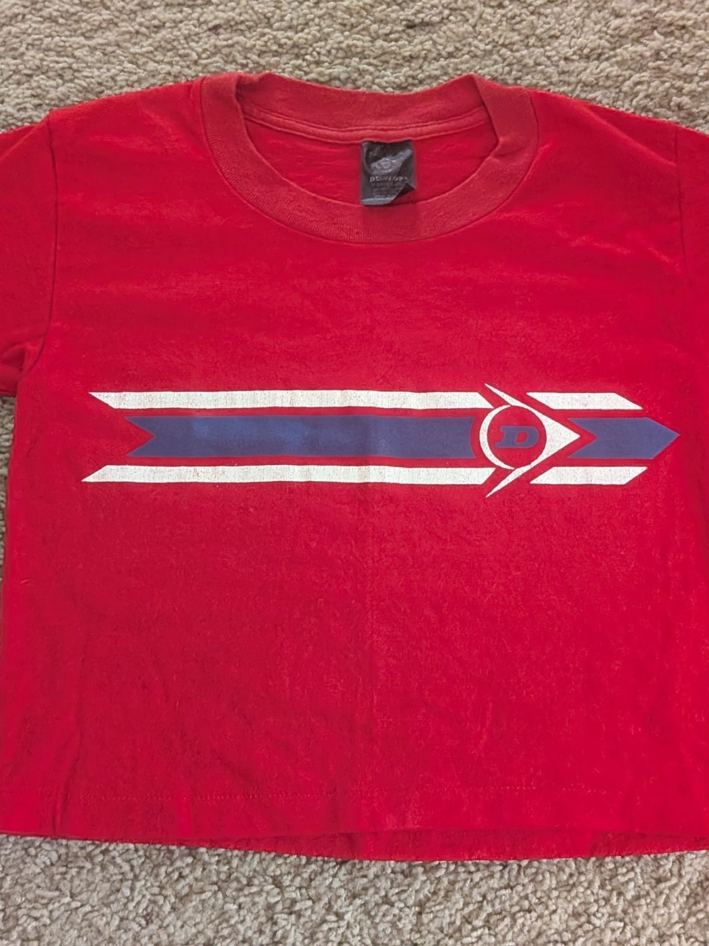 Vintage 80s 90s Dunlop Tires Graphic Tee - Made in USA